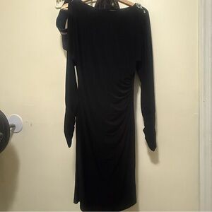 Lauren Ralph Lauren Black Cocktail Dress Size 8